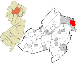 Location in Morris County and the state of New Jersey.