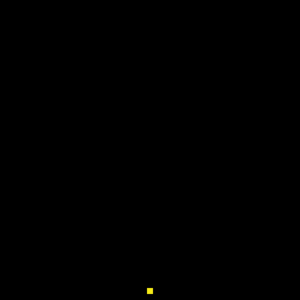 Pascal's Triangle animated binary rows