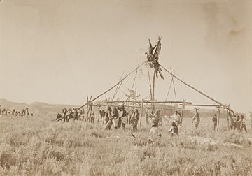 Placing the Clan Poles