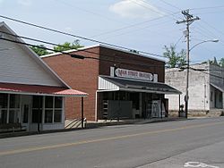 Stores along Main Street