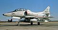 TA-4F Skyhawk from H&MS-32 at MCAS Cherry Point on 1 December 1978 (cropped)