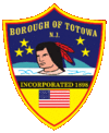 Official seal of Totowa, New Jersey