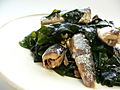 Wakame and fish