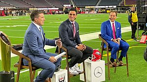 2023-0109-CFPtitlegame Rece Davis David Pollack Nick Saban