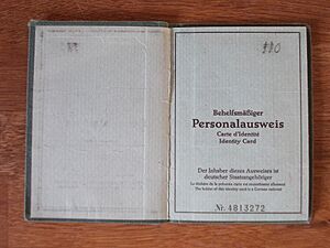 Behelfsmäßiger Personalausweis