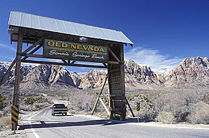 Bonnie Springs entrance