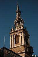 Bow Church spire