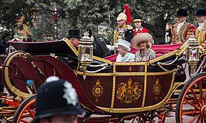 Carriage with horses