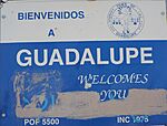 Guadalupe-Welcome to Guadalupe sign.jpg