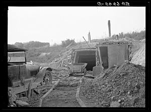 Iowa coal mine