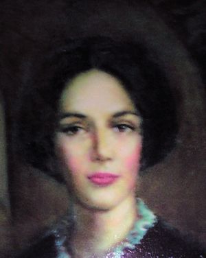 Maria de las Mercedes Barbudo, independence leader from Ponce, Puerto Rico, circa 1815 (DSC03896Z).jpg