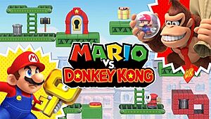 Mario vs Donkey Kong remake key art