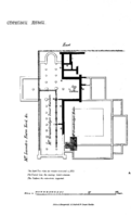 Plan of Chertsey Abbey, showing walls, &c., excavated in 1855 (Surrey Archaeological Collections)