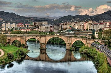 Roman bridge, Ourense (Spain).jpg