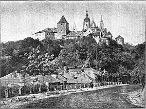 Royal Castle of Hradčany, Prague, in The Bohemian Review, vol2