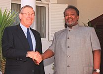 Rumsfeld Ismail Omar Guelleh