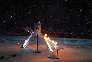 2010 Opening Ceremonies - Lighting Interior Cauldron