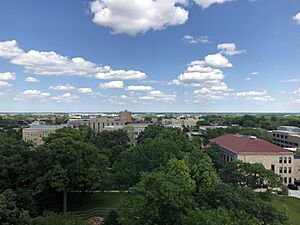 BGSU View from Admin Building