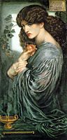 Dante Gabriel Rossetti - Proserpine