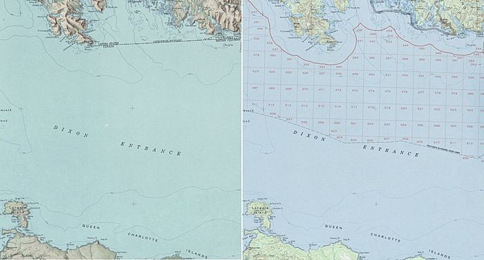 Dixon entrance boundary dispute