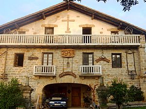 A farmhouse in Erregoiti