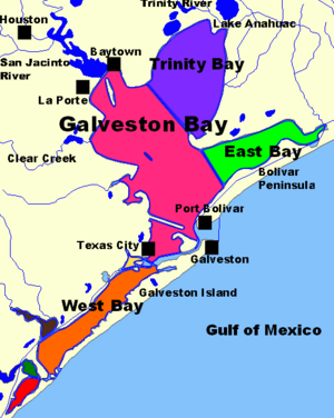 Galveston bay