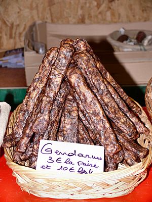 Gendarmes (saucisses alsaciennes)