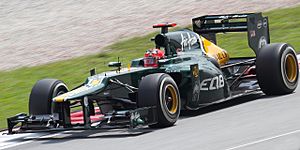 Heikki Kovalainen 2012 Malaysia FP1