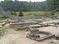 Hellenic fountain in Glanum