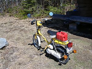 Honda NC50 1980 rear