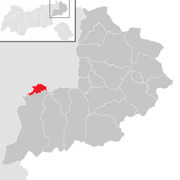 Location in the district