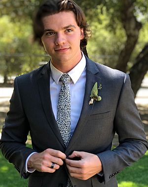 Joel Courtney, Wedding Photo, 18Aug2018.jpg