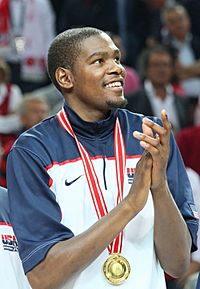 Kevin Durant gold medal 2010