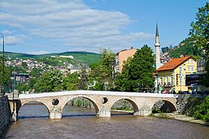 Latin Bridge in Sarajevo