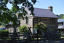 Mustoe House from southeast