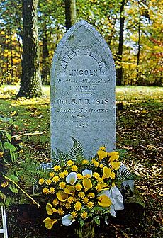 Nancy hanks lincoln grave