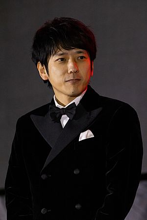 Ninomiya Kazunari from "Fragments of the Last Will" at Red Carpet of the Tokyo International Film Festival 2022 (52461362409).jpg