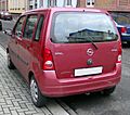 Opel Agila rear 20071204