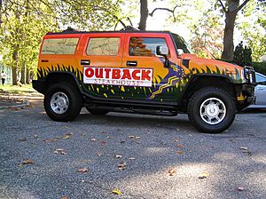 Outback Steakhouse Hummer