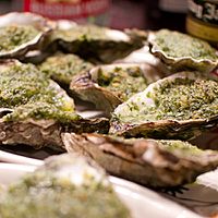 Oysters rockefeller