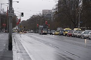 St Kilda Road start