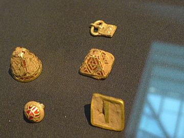 Staffordshire Hoard Pommel Caps