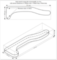 UWH Stick dimensions