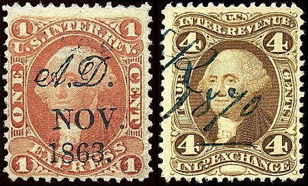 Washington 1st Revenues 1862