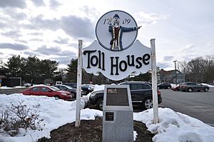 WhitmanMA TollHouseSign