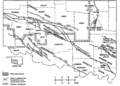 Wichita Uplift fault map