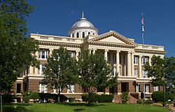 The Anderson County Courthouse in Palestine