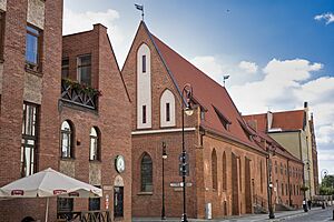 Biblioteka w Elblągu, dawny szpital