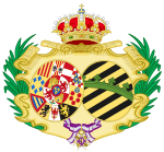 Coat of Arms of Maria Josepha of Saxony, Queen Consort of Spain.svg