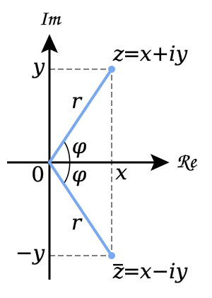 Complex conjugate picture